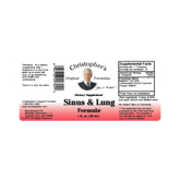 Christopher's Original Formulas, Sinus & Lung Formula, 1 Oz